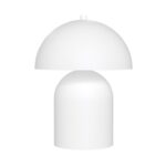 Biała lampa nocna Mush - minimalistyczna