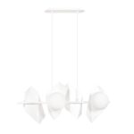 Designerska lampa wisząca do jadalni Drifton 4 - biała