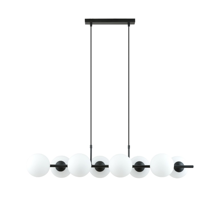 Duża lampa wisząca do jadalni Rory 8 - nad stół