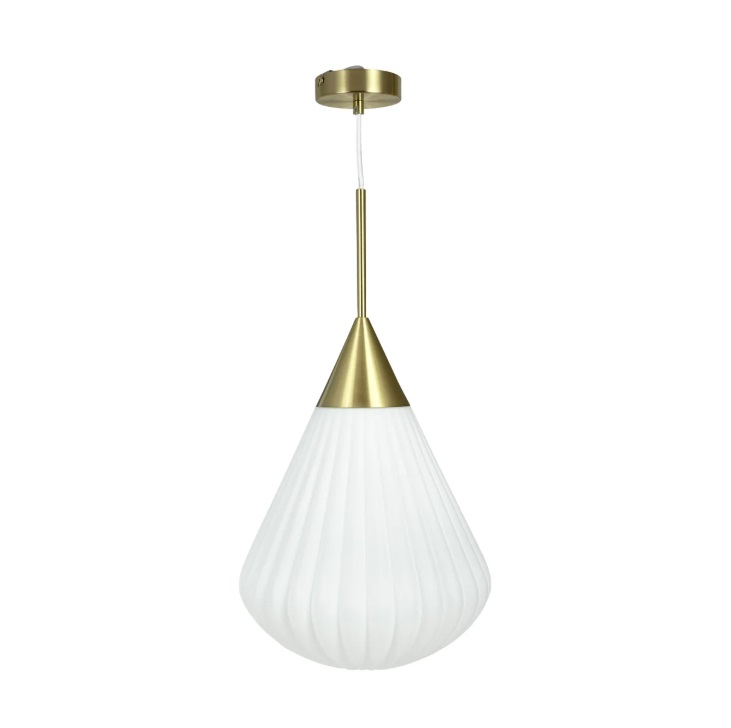 Elegancka lampa wisząca Ballon 33 - złota podsufitka