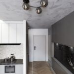 Elegancki plafon do kuchni Sopra 3 - dymione kule