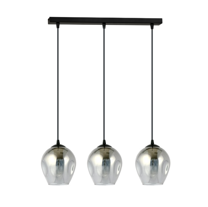 Grafitowa lampa wisząca Istar Premium 3 - dymione
