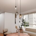 Kolorowa lampa do salonu Istar Premium Mix 3 - szklane klosze