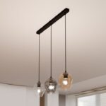 Kolorowa lampa wisząca Istar Premium 3 - szklana