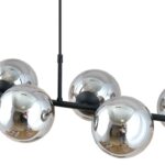 Lampa Rory 6 - dymione szkło
