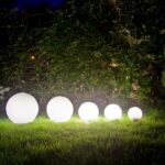 Lampa kula do ogrodu G200 - oświetlenie krzewów