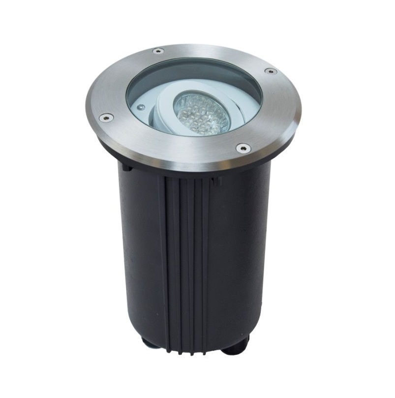 Lampa najazdowa dogruntowa Mix IP67 - regulowany kąt nachylenia