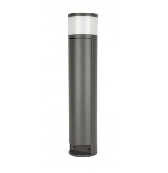 Lampa ogrodowa nowoczesna Elborn - z 2 gniazdkami