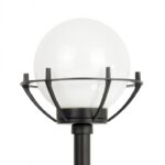 Lampa ogrodowa stojąca Kula z koszykiem IP43