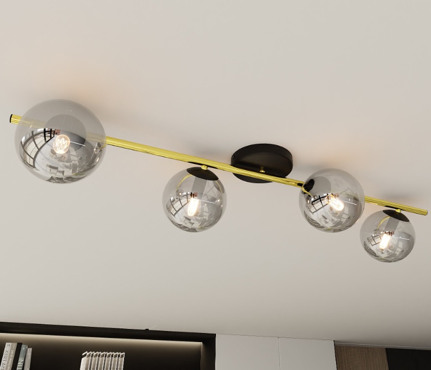 Lampa sufitowa Splendi 4 - dymione kule