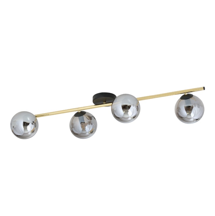 Lampa sufitowa glamour Splendi 4 - dymione kule