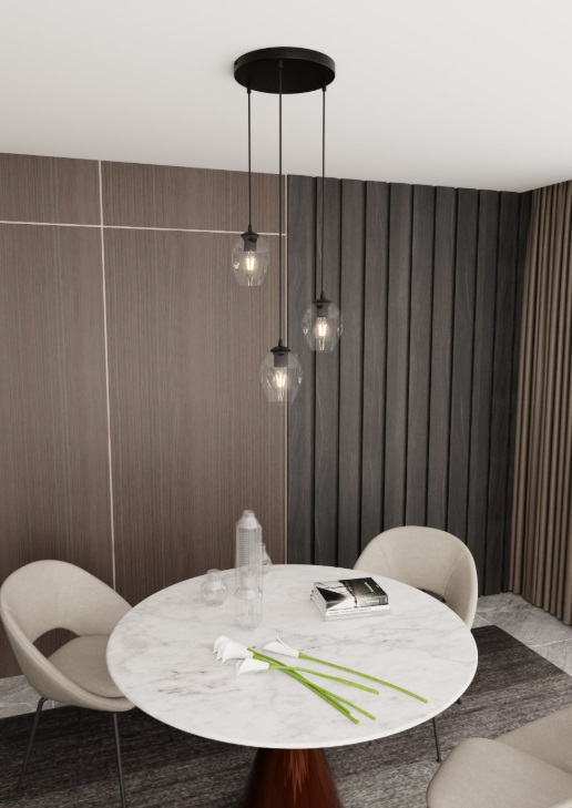 Lampa wisząca 3-punktowa Istar Premium 3 - nad stół