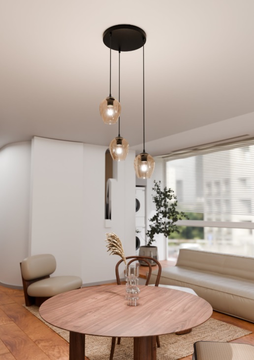 Lampa wisząca nad stół do jadalni Istar Premium 3
