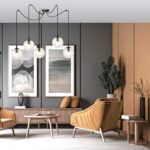 Lampa wisząca pająk Gigi 5 - transparentne kule