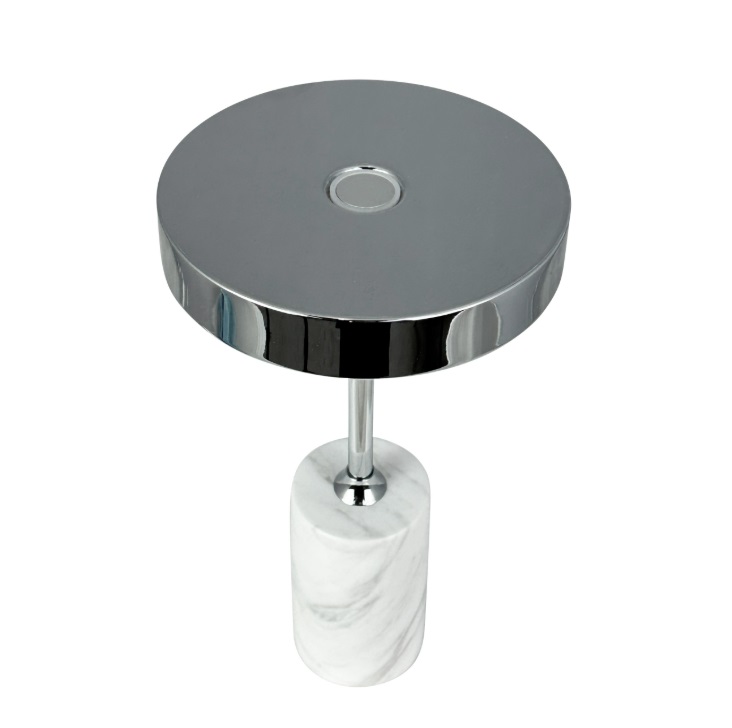 Marmurowa lampka nocna na baterię Starlight LED - włącznik