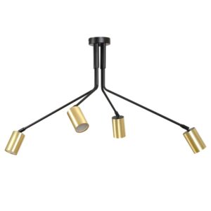 Nowoczesna lampa sufitowa Verno 4 - ruchome spoty