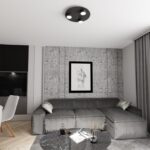 Nowoczesna okrągła lampa sufitowa Bolx 3 - do salonu