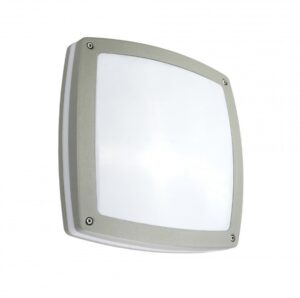 Plafon zewnętrzny elewacyjny Nex IP44 - srebrny z aluminium