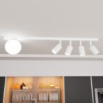 Podłużna lampa sufitowa do kuchni Baster 5