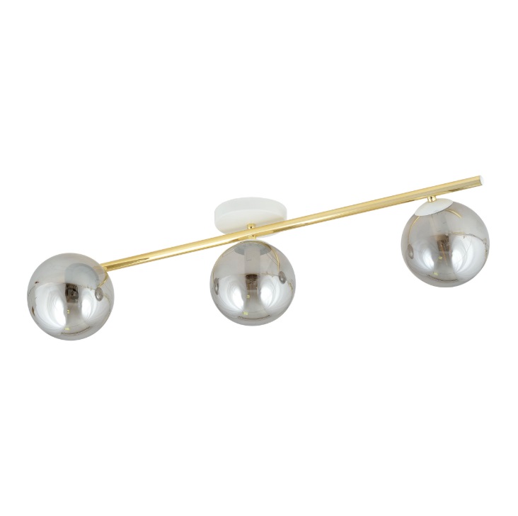 Potrójna lampa sufitowa Splendi 3 - art-deco