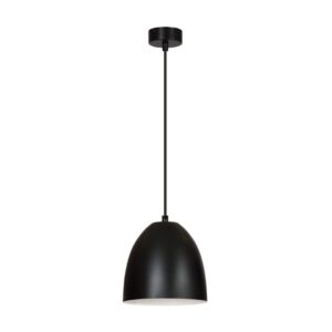 Skandynawska lampa wisząca Lenox - białe wnętrze