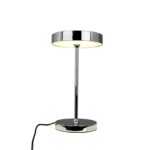 Srebrna lampka nocna na parapet Starlight LED