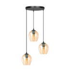 Szklana lampa wisząca nad stół do jadalni Istar Premium 3