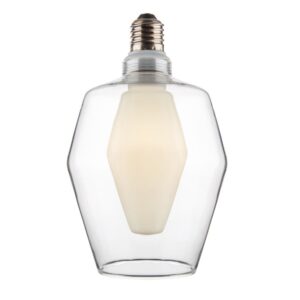 Żarówka transparentna art deco Cone 13 Dim, E27, 2700K, 370lm, 4W