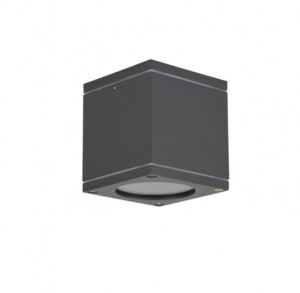 Zewnętrzna lampa sufitowa Adela IP54 - kwadratowa