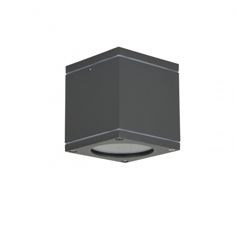 Zewnętrzna lampa sufitowa Adela IP54 - kwadratowa