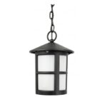 Zewnętrzna lampa wisząca Cordoba - czarna IP23