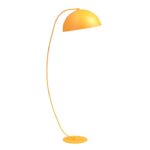 Żółta lampa podłogowa Arcos - na łuku