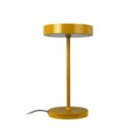 Żółta lampka na półkę w salonie Starlight LED