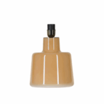 niska lampa stolowa szklana - bursztynowa morelowa - santana honey 4concepts