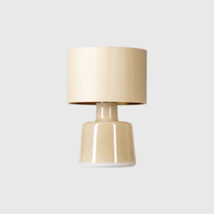 Lampa stołowa Santana Honey 4concepts - bursztynowa szklana podstawa