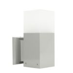 Aluminiowy kinkiet tarasowy Cube IP44 - nowoczesny