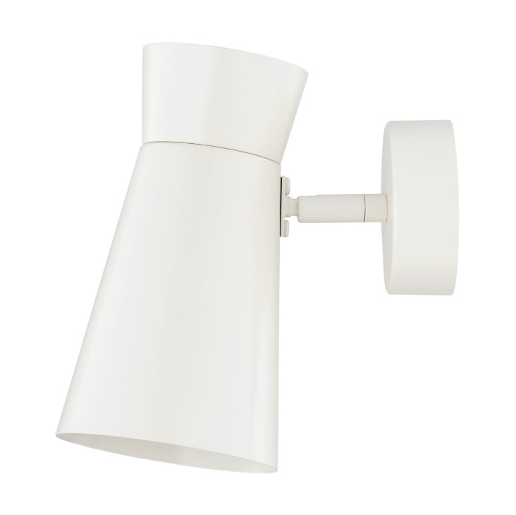 Biały kinkiet nad łóżko Lord