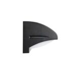 Czarna lampa elewacyjna Nelly IP54
