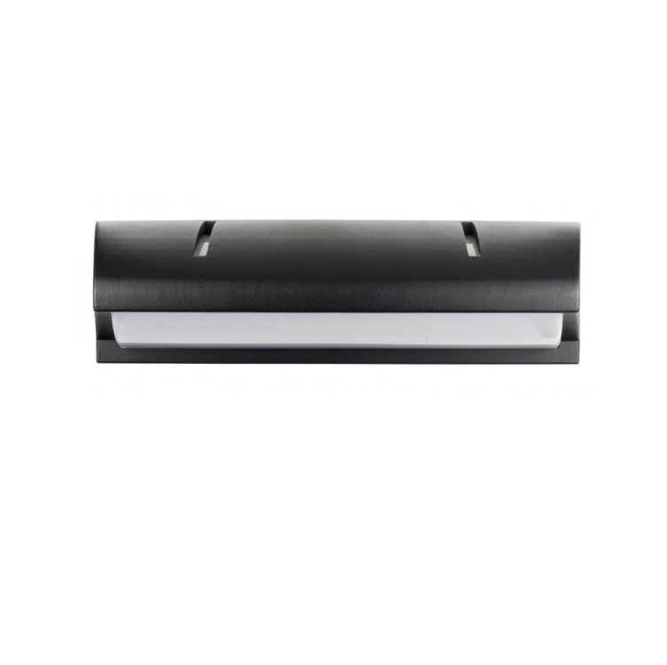 Czarna lampa elewacyjna Nelly IP54 - światło padające w dół