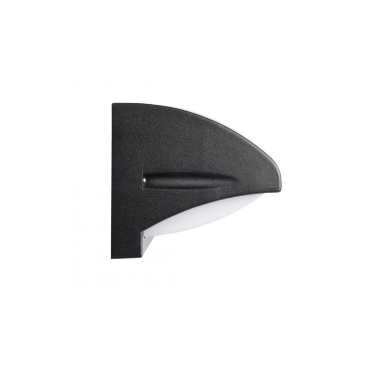 Czarna lampa elewacyjna Nelly IP54