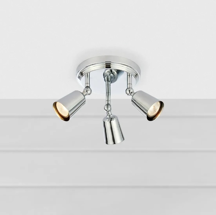 Elegancka lampa sufitowa Tiny - 3 klasyczne spoty