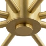 Elegancki żyrandol Preston 5 - złoty