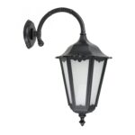 Kinkiet czarny elewacyjny Retro Maxi IP43 - klasyk