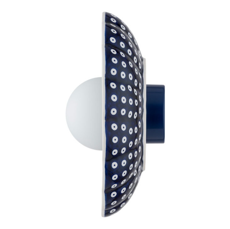 Kinkiet z prawdziwej ceramiki Boll - Bolesławiec