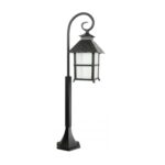 Klasyczna lampa ogrodowa Cadiz 85 - czarna IP43