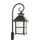 Klasyczna lampa ogrodowa Cadiz 85 - klosz