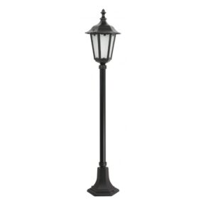 Klasyczna lampa ogrodowa Retro Midi 105 IP43 - czarna