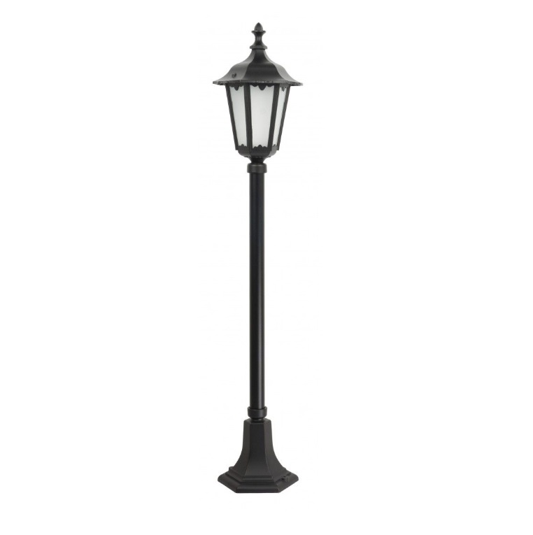 Klasyczna lampa ogrodowa Retro Midi 105 IP43 - czarna