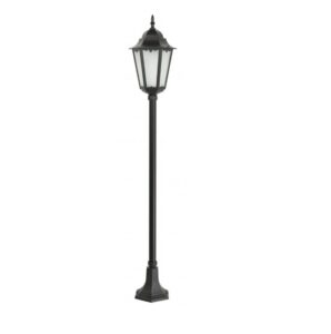 Klasyczna lampa ogrodowa stojąca Retro Classic II 165 - czarna IP43