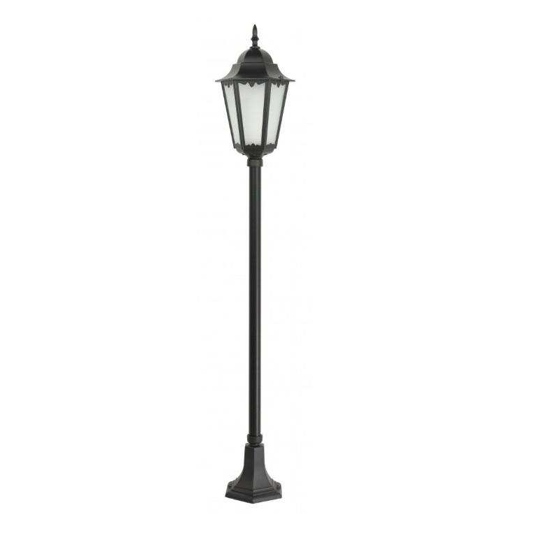 Klasyczna lampa ogrodowa stojąca Retro Classic II 165 - czarna IP43